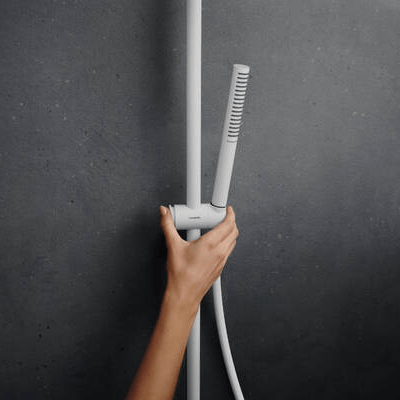 Hansgrohe Pulsify S260 Puro colonne de douche de pluie robinet thermostatique blanc mat