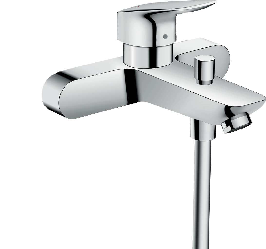 Hansgrohe Logis standard robinet baignoire mitigeur Chrome Brillant