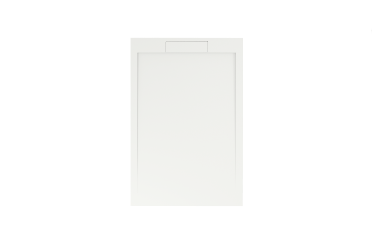 Balmani Andes receveur de douche 120 x 80 cm Solid Surface blanc mat