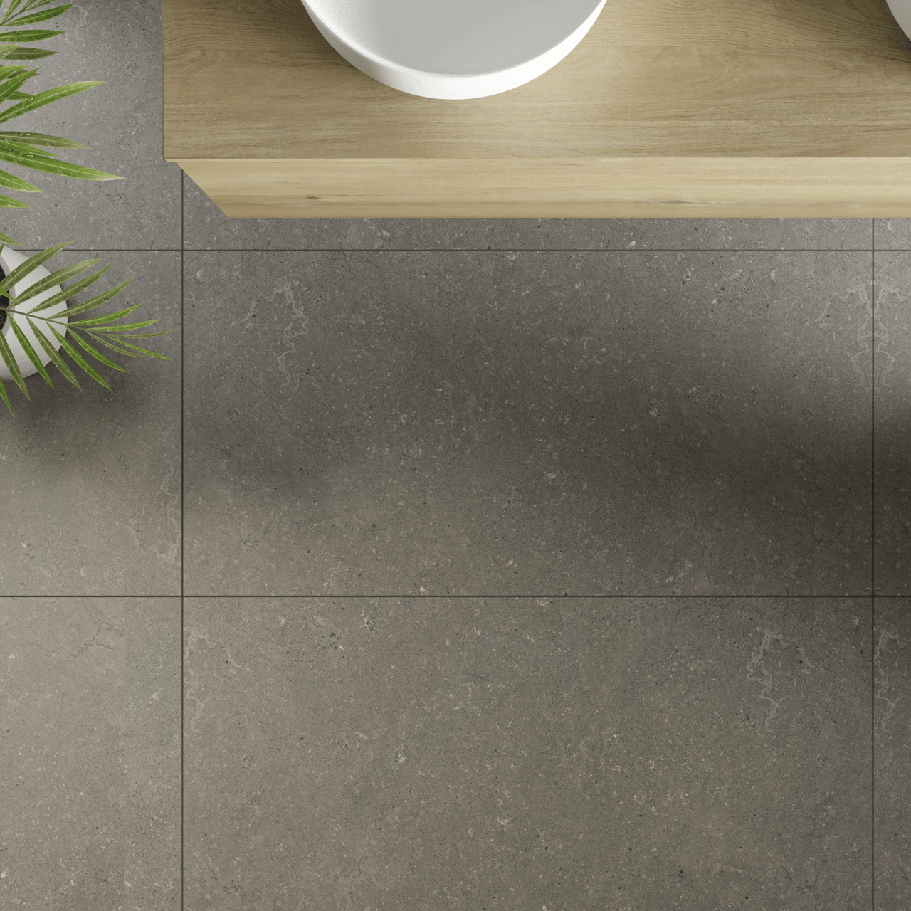 Carruzo Sierra keramische vloer- en wandtegels 2 stuks 60x120cm Grafito