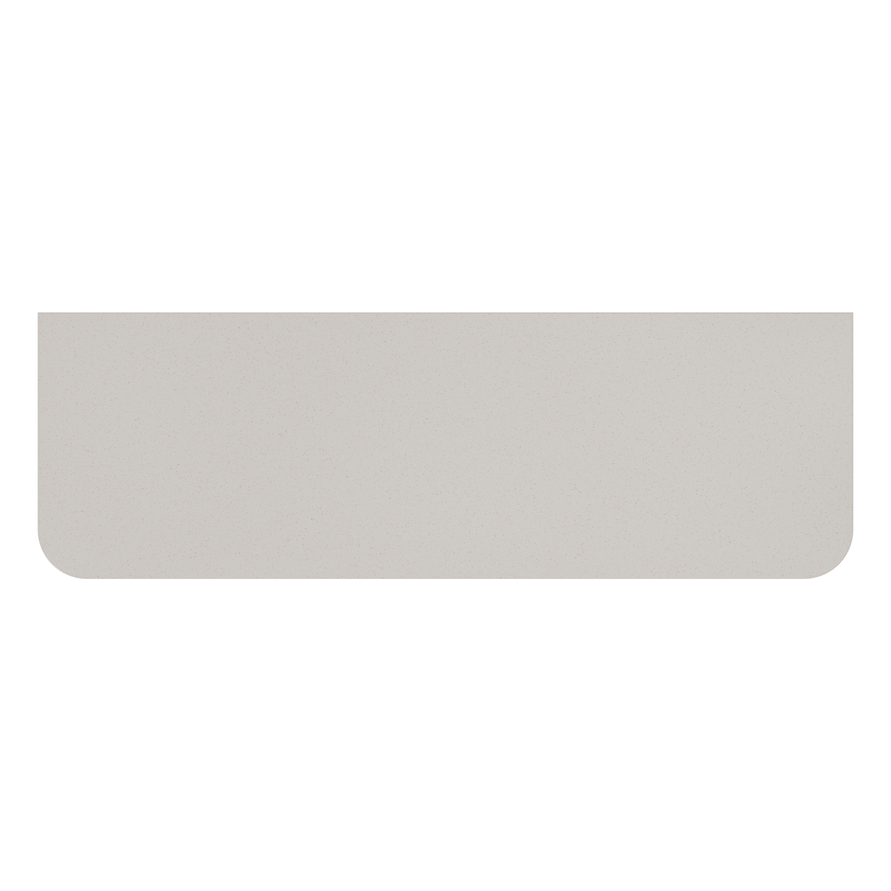 Storke Tavola Soft enkel of dubbel wastafelblad beige granita solid surface 140 x 46 cm