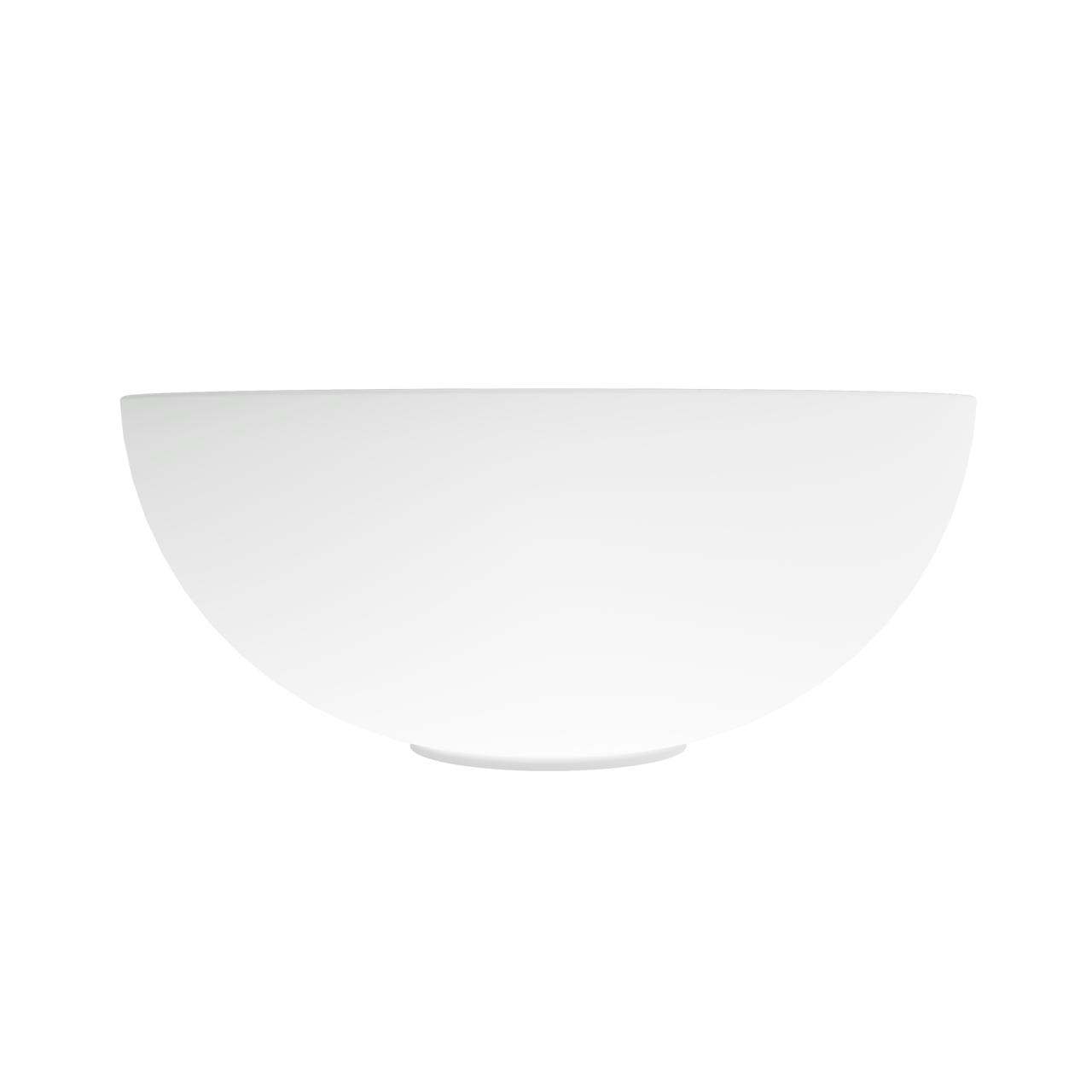 Luca Varess Supra vasque à poser porcelaine blanc mat rond Ø 36 cm