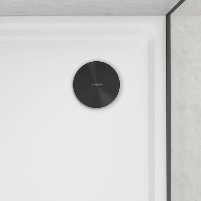Hansgrohe Raindrain Staro afdekplaat doucheafvoer Brushed Black Chrome