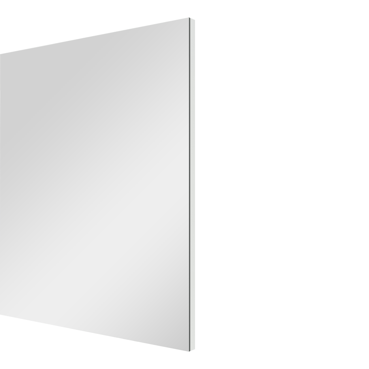 Storke Mamba rechteckiger Badezimmerspiegel, 120 x 72 cm