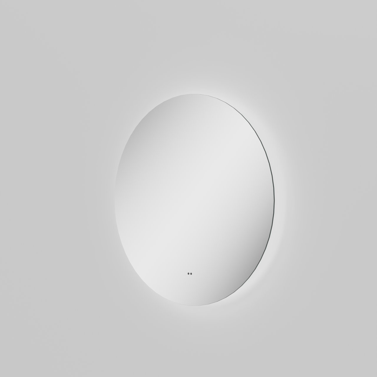 Luca Varess Luuno ronde badkamerspiegel Ø 60 cm met spiegelverlichting en anti-damp