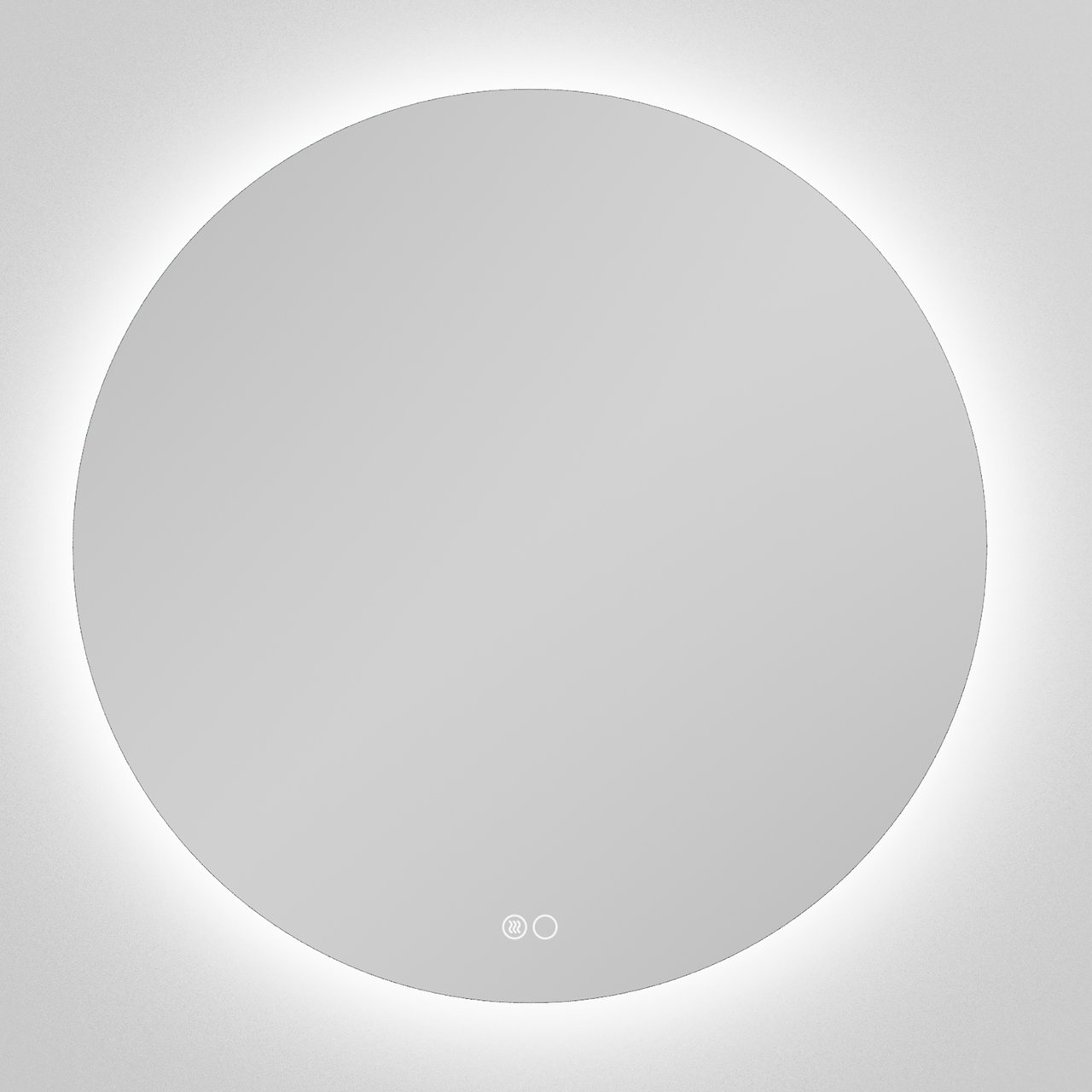 Balmani Giro Touch rond badkamerspiegel Ø 60 cm met spiegelverlichting en anti-damp