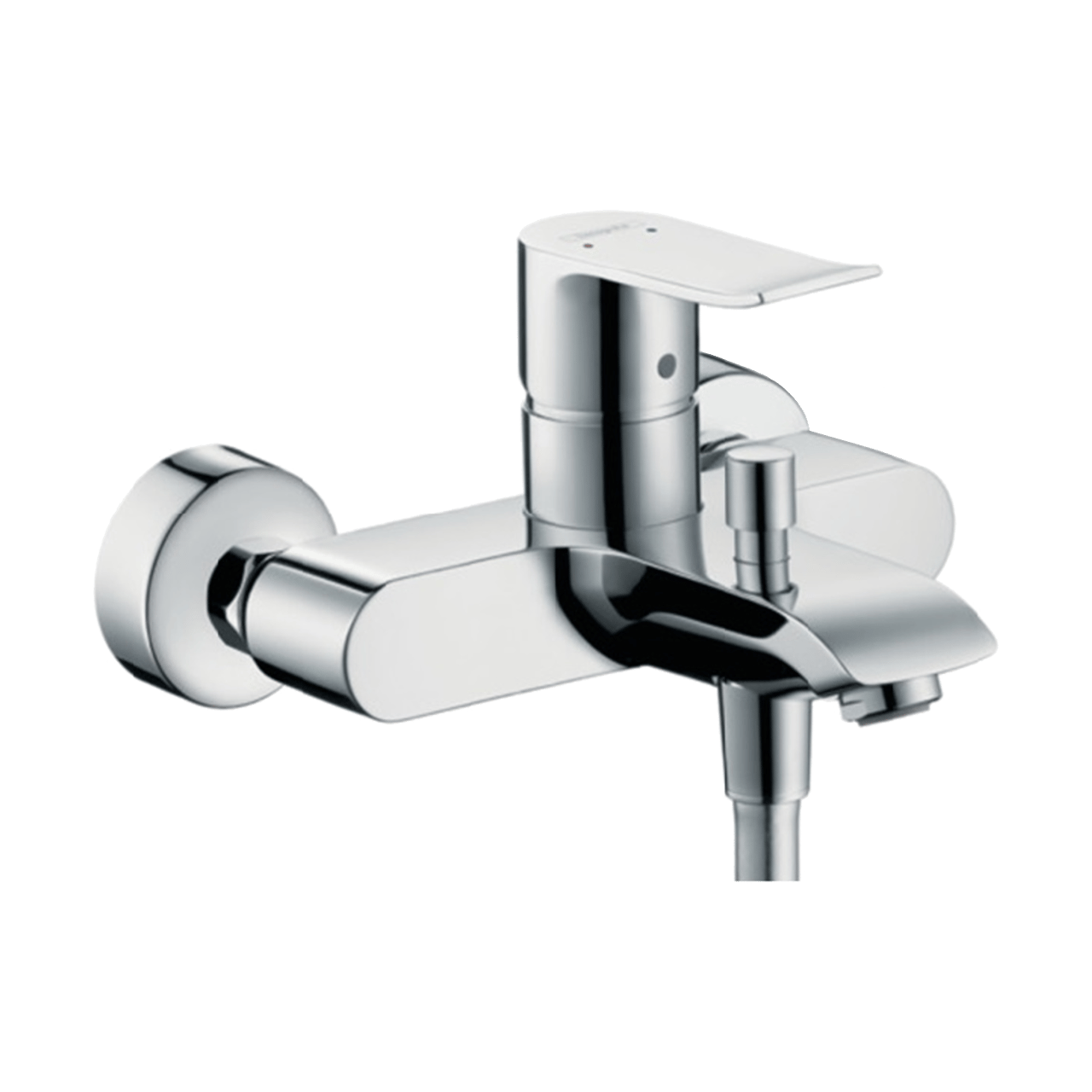 Hansgrohe Metris Badewannenarmatur: Chrom Glänzend