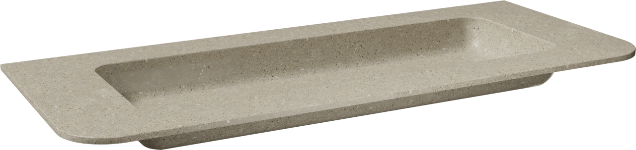 Balmani Moon plan simple grand Macchiato Terrazzo 130 x 55 cm