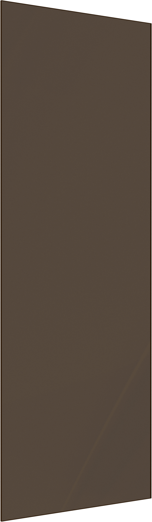 Balmani Modular Duschwand Glas: 75 x 200 cm, Bronze, inklusive Coating