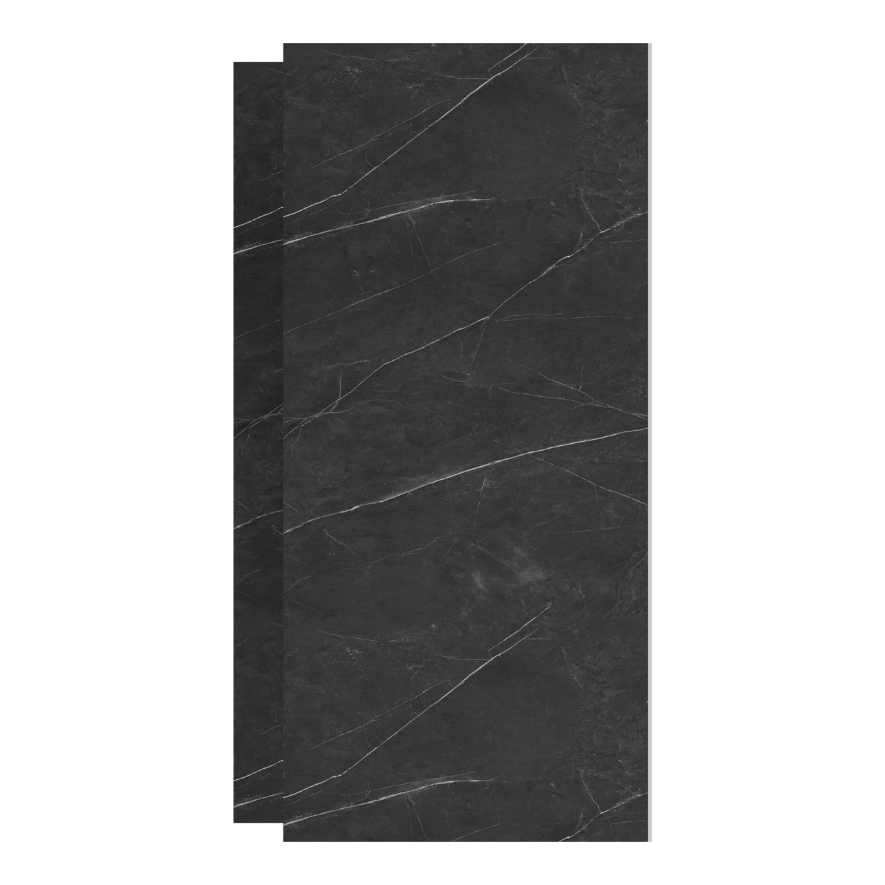 Luca Varess Suite douchewandbekleding set 2 x 120x260 cm, SPC, Marble dark