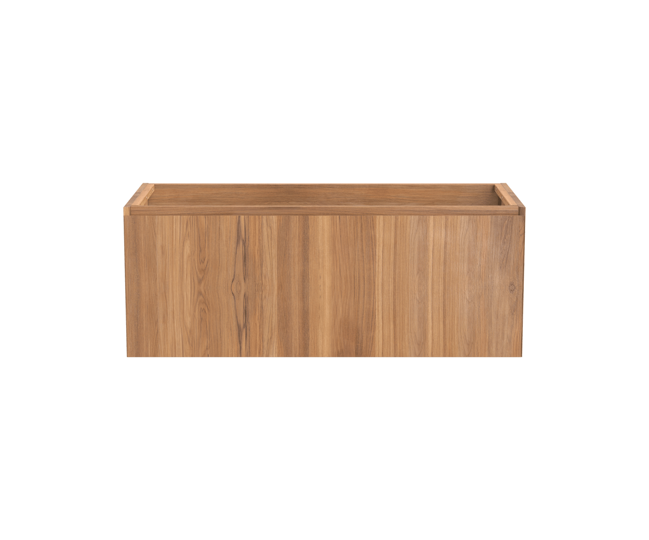 Balmani Idra by Mitra zwevende wastafelonderkast 120 x 55 cm teak 2 lades