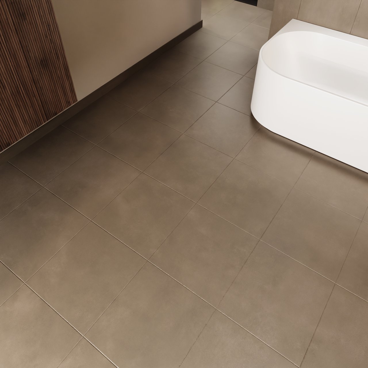 Carruzo Cielo carrelage en céramique sol et mur 4 carreaux 60x60cm Tierra