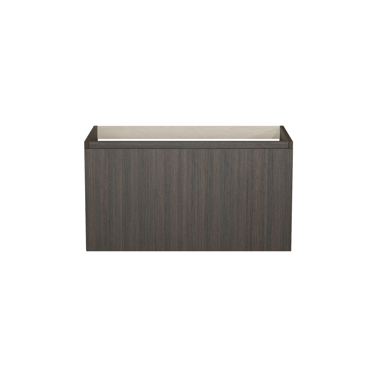 Balmani Sfera by Lucida meuble sous-lavabo suspendu 90 x 55 cm Eucalyptus 2 tiroirs