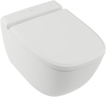 Villeroy & Boch Antheus hangend toilet mat wit met wc-bril
