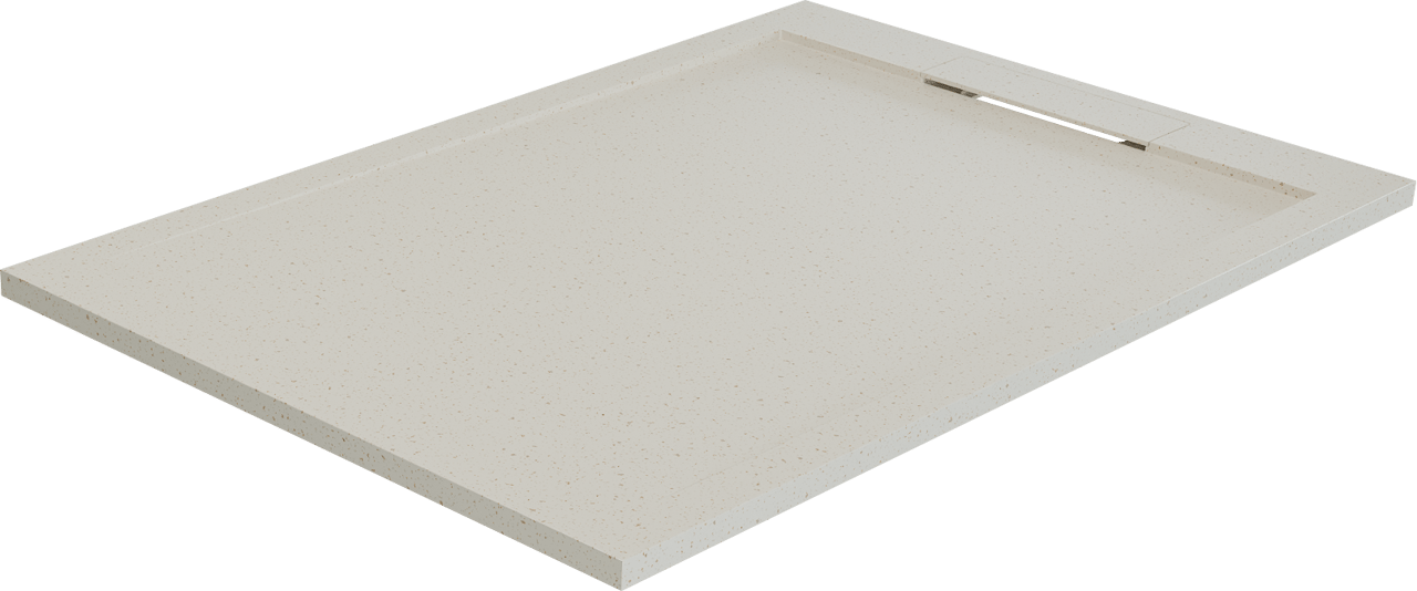 Balmani Andes receveur de douche 120 x 80 cm Solid Surface Granita