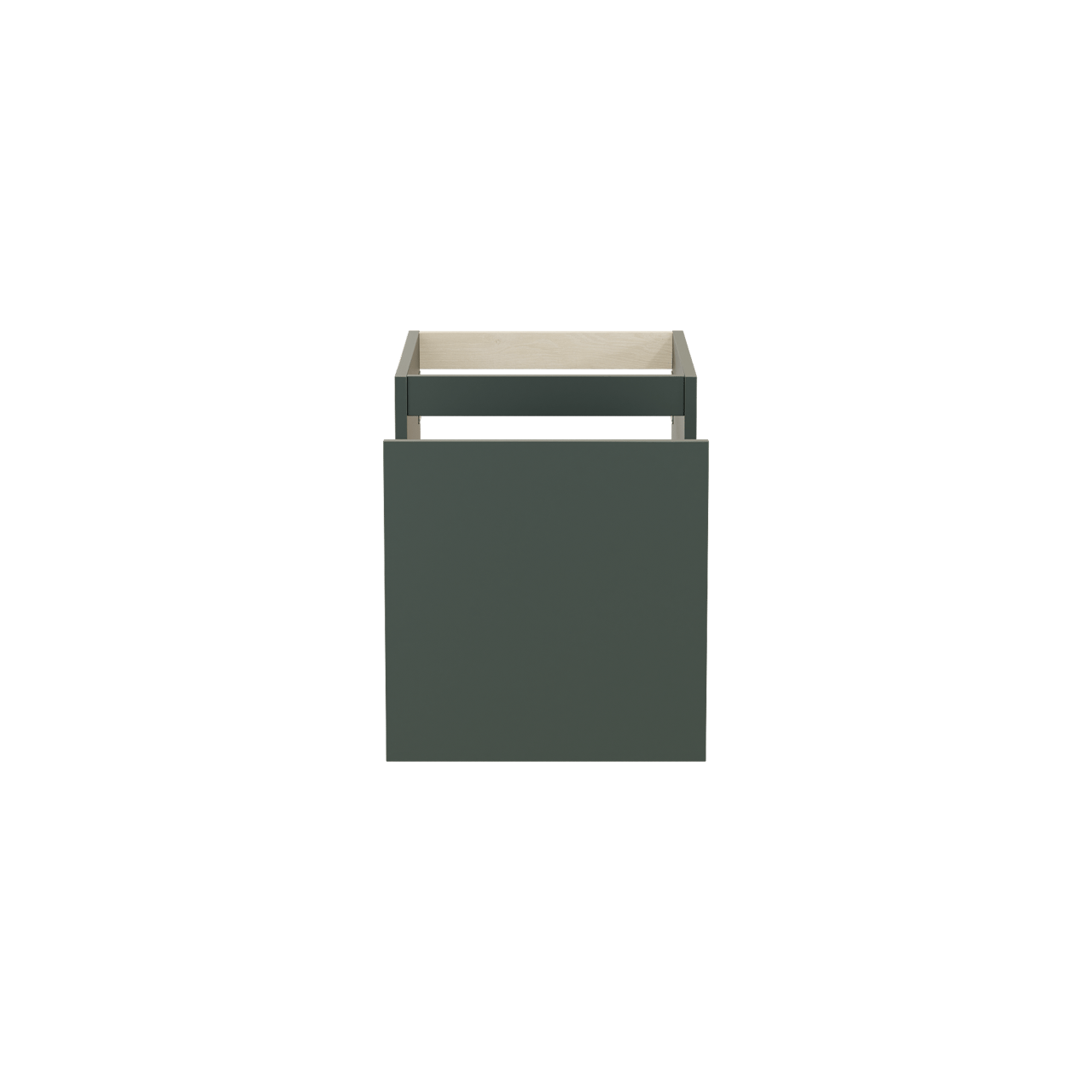 Balmani Sfera by Lucida meuble sous-lavabo suspendu 45 x 55 cm Forest 2 tiroirs