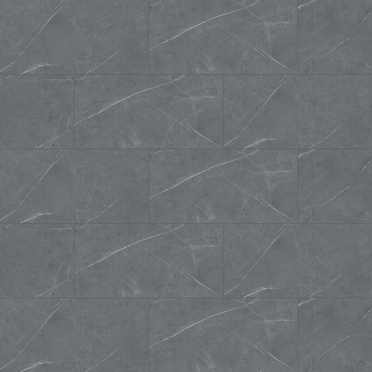 Luca Varess Groovy wandtegels (4 tegels) 120 x 60 cm, SPC, Persian Grey Marble
