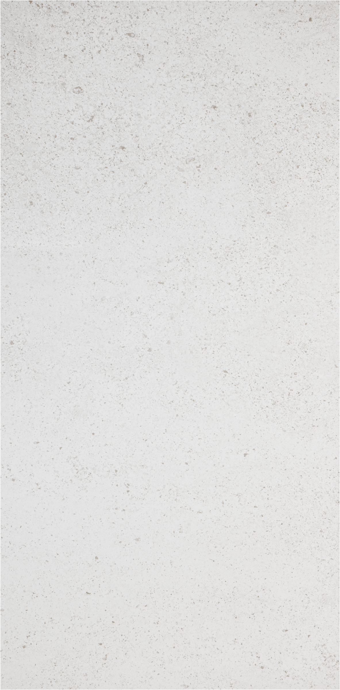 Luca Varess Artdeco revêtement mural de douche 120 x 244 cm alu-composite terrazzo blanc mat