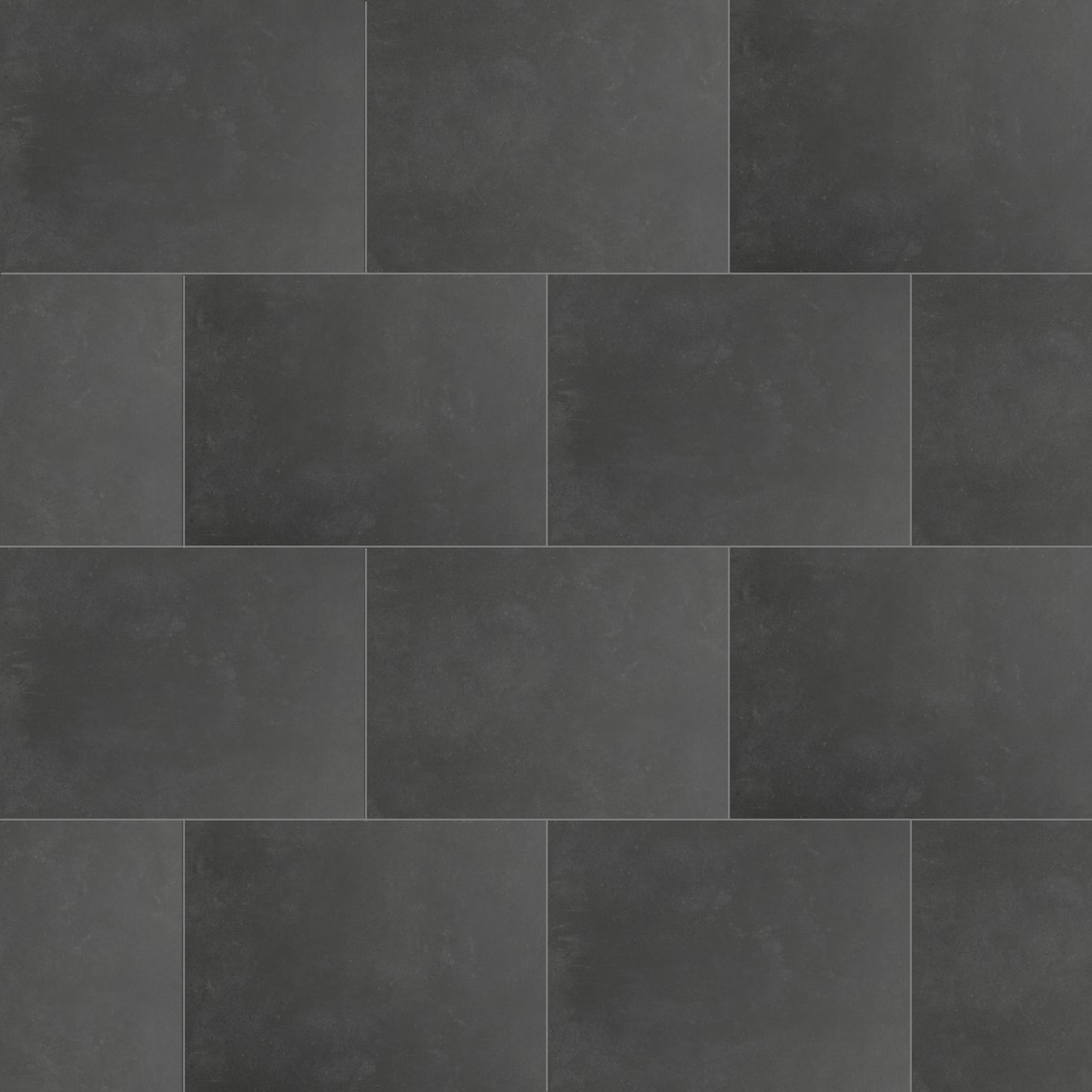 Linie Fresco dalles murales (4 dalles) 90 x 60 cm, SPC, Dark Beton