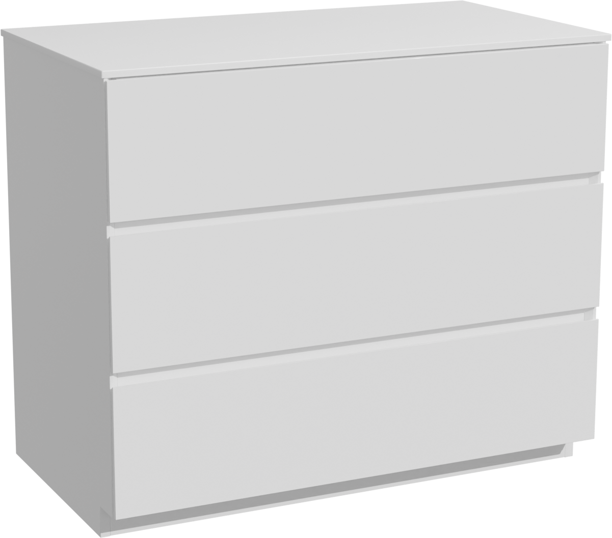Storke Edge meuble salle de bains à poser 95 x 52 cm blanc brillant avec Tavola tablette simple en solid surface blanc mat