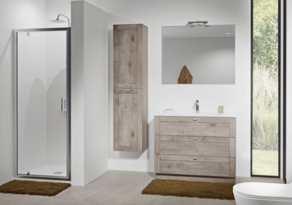Ein authentisches Badezimmer mit modernem Komfort
