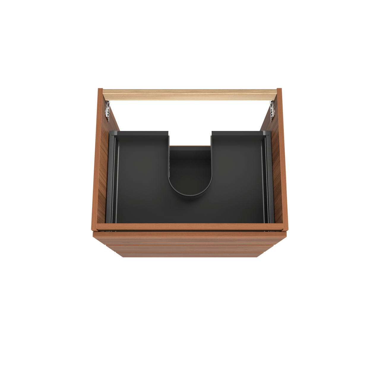 Balmani Lucida staande wastafelonderkast 67,5 x 55 cm notelaar 3 lades