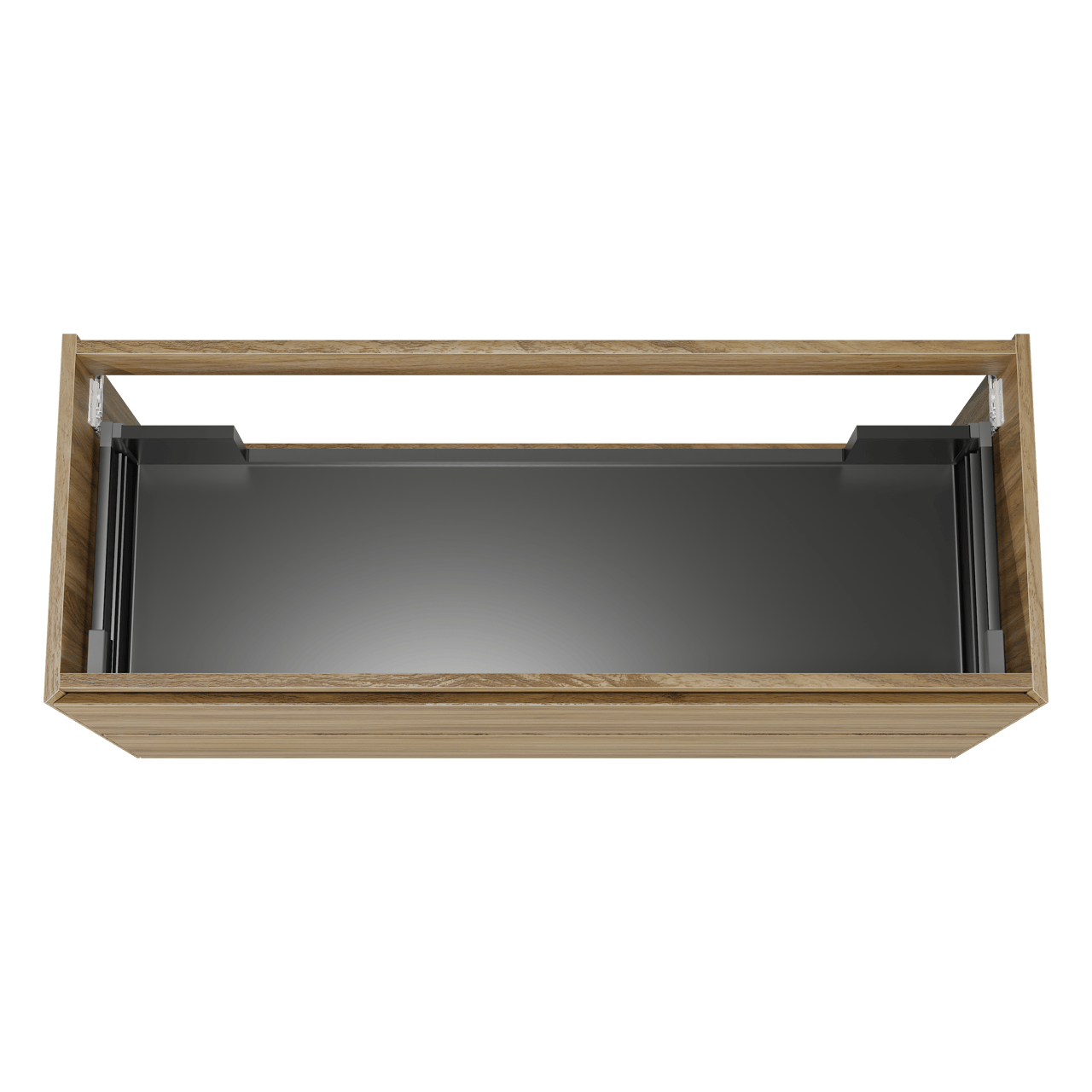 Balmani Mitra Compact zwevend wastafelonderkast 120 x 46 cm wilde eik 2 lades