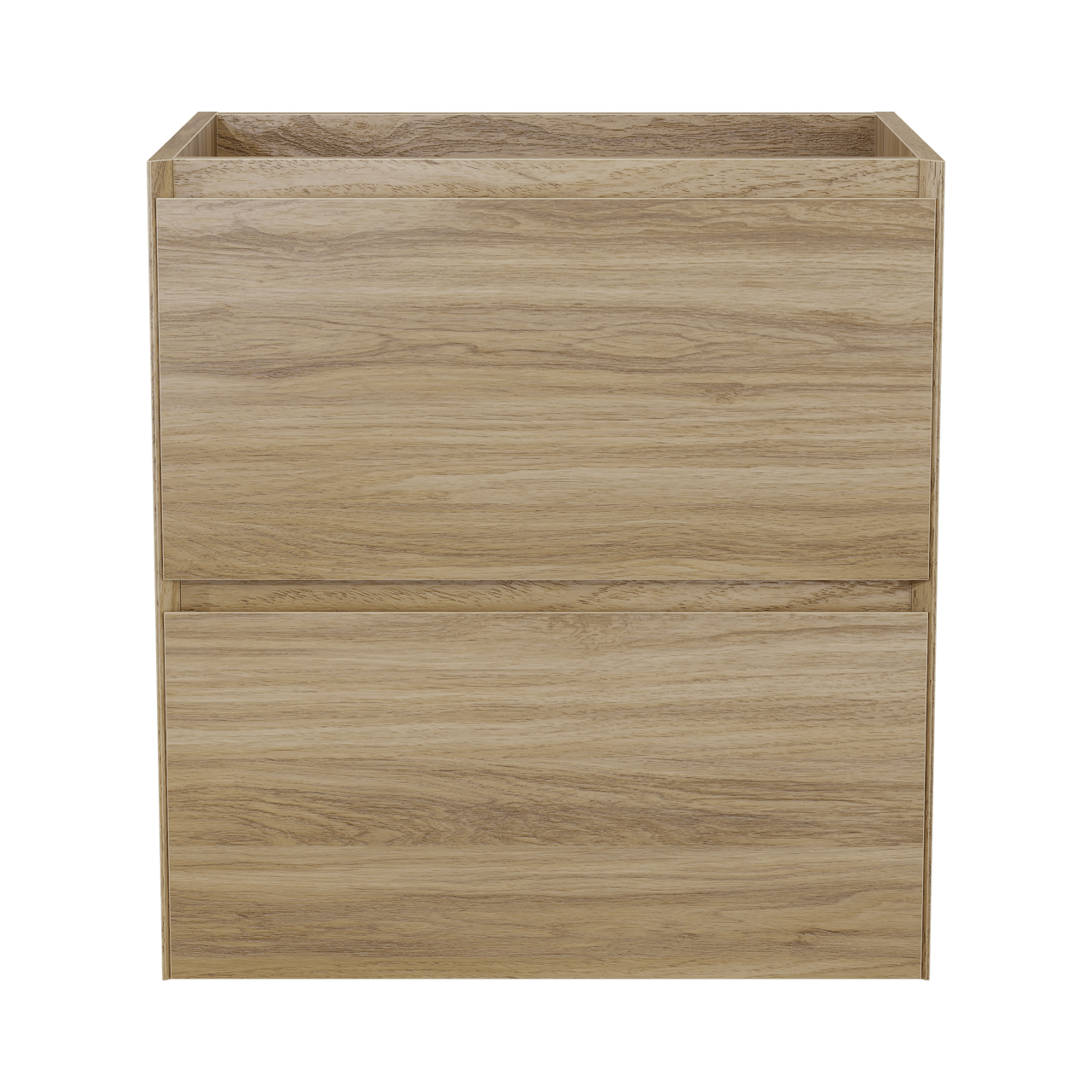 Balmani Mitra Compact meuble sous-lavabo suspendu 60 x 46 cm chêne sauvage 2 tiroirs