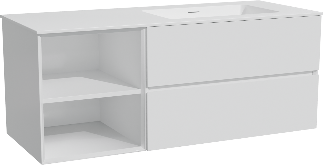 Storke Edge meuble salle de bains avec plan vasque Mata