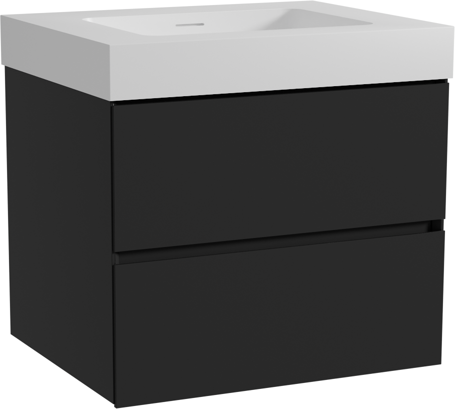 Storke Edge badkamermeubel met Mata High wastafel