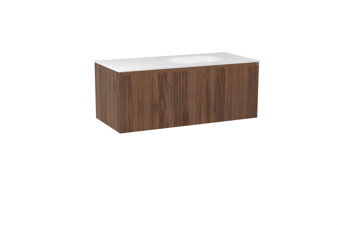 Balmani Fila badkamermeubel met Tablo Oval Wastafel