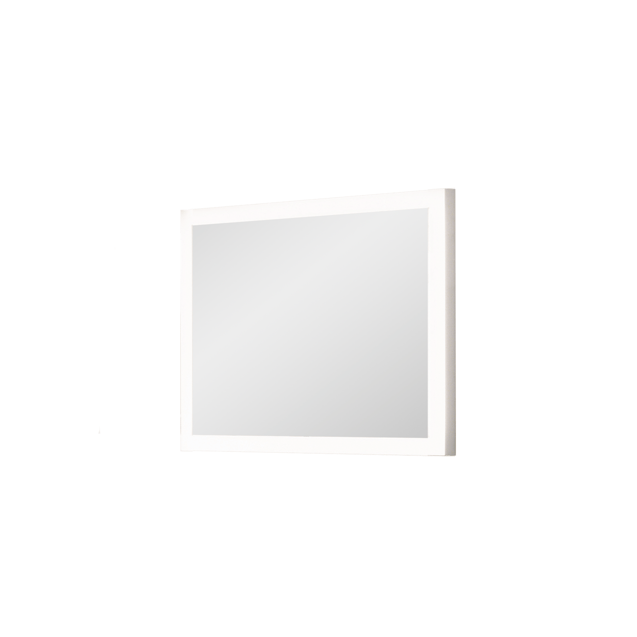 Balmani Giro rechthoekig badkamerspiegel 90 x 65 cm met spiegelverlichting