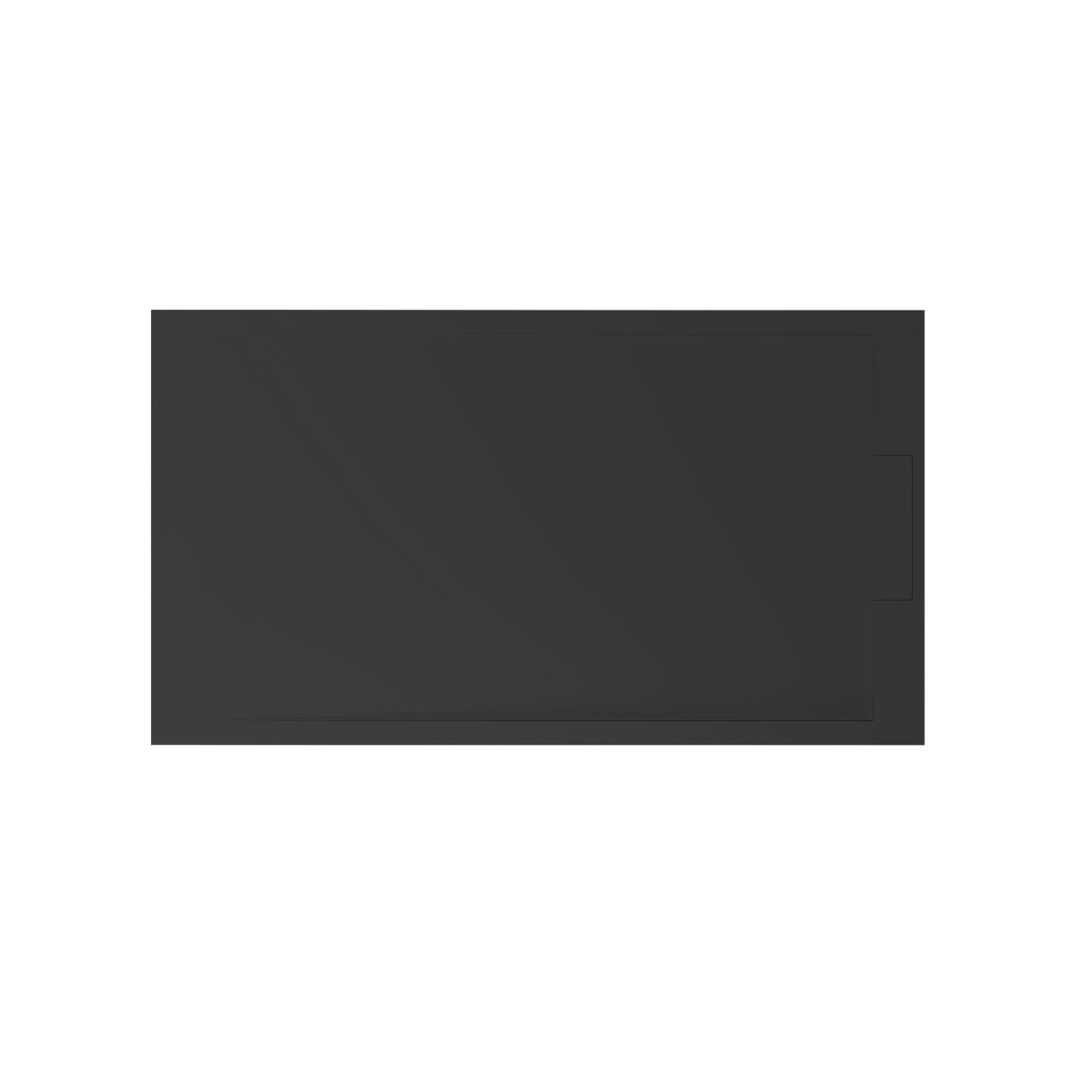 Balmani Andes receveur de douche 160 x 90 cm top solid Noir Mat