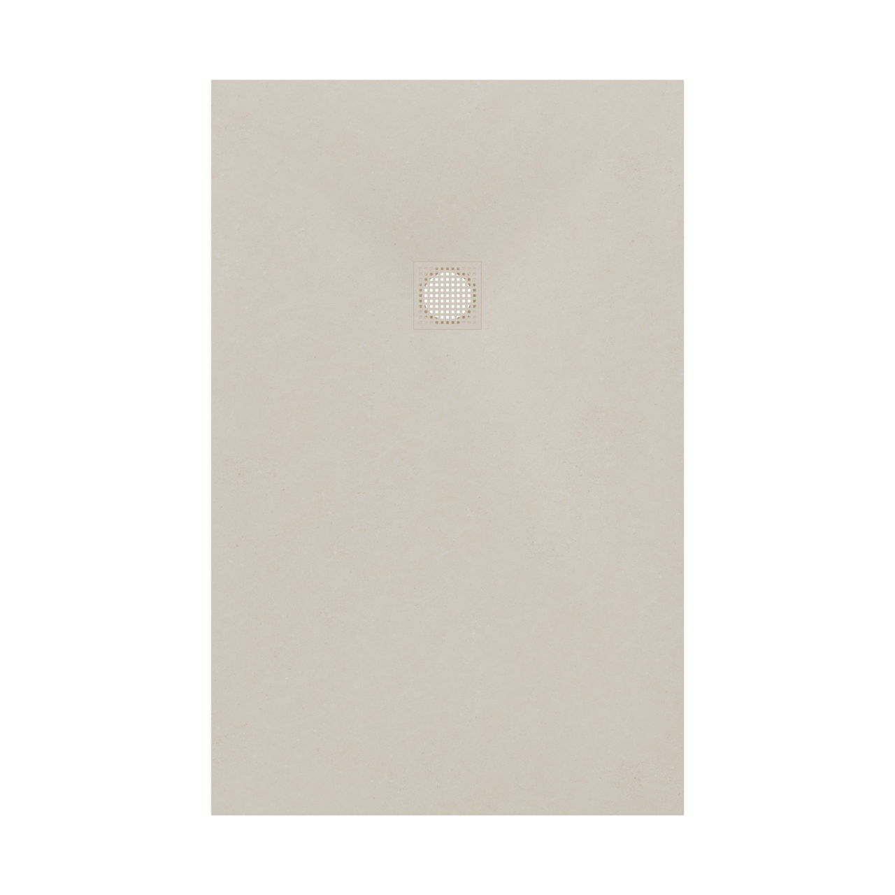 Luca Varess Suite douchebak 140 x 90 cm composietmarmer Dizzy Cream 