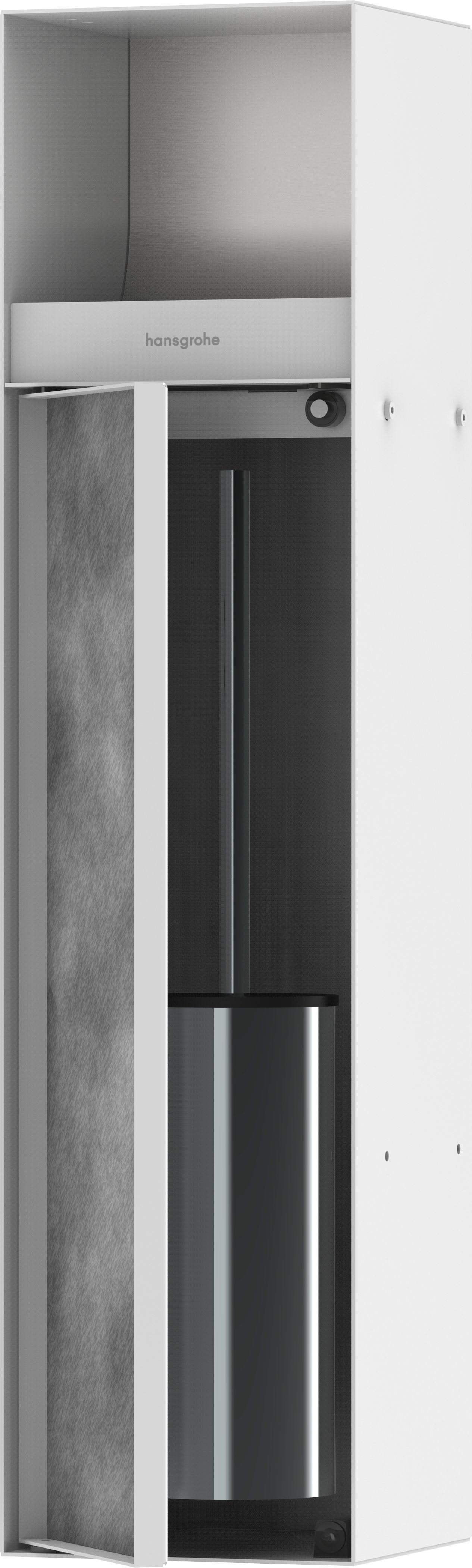 Hansgrohe XtraStoris Einbaunischen Weiß Matt