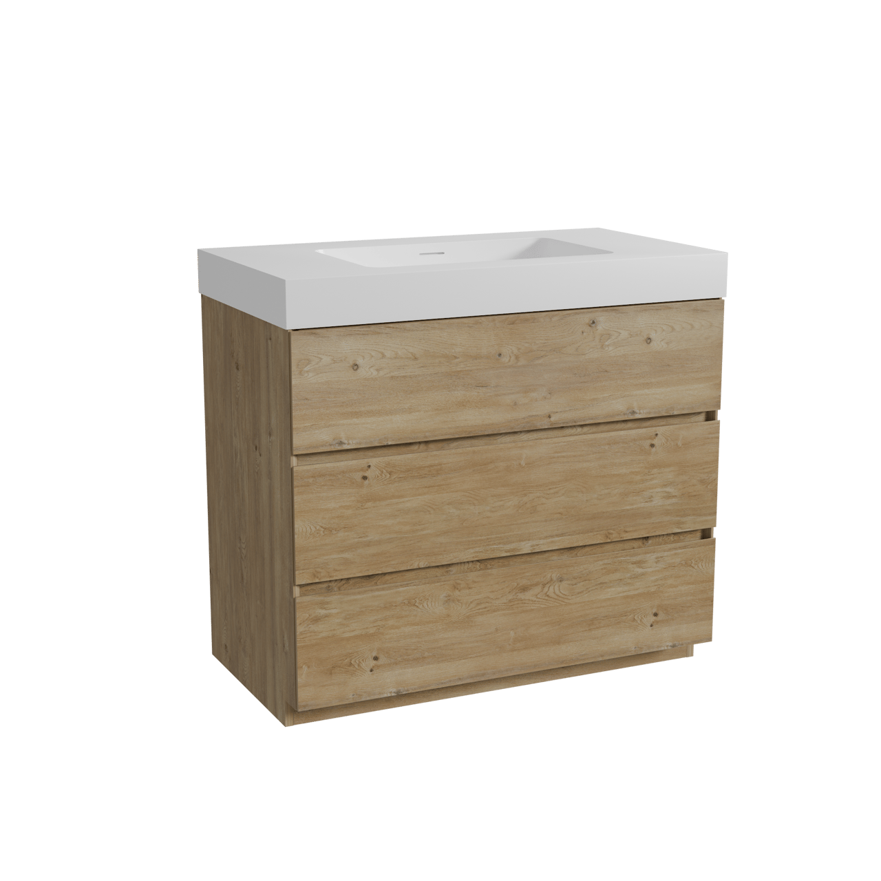 Storke Edge badkamermeubel met Mata High Wastafel