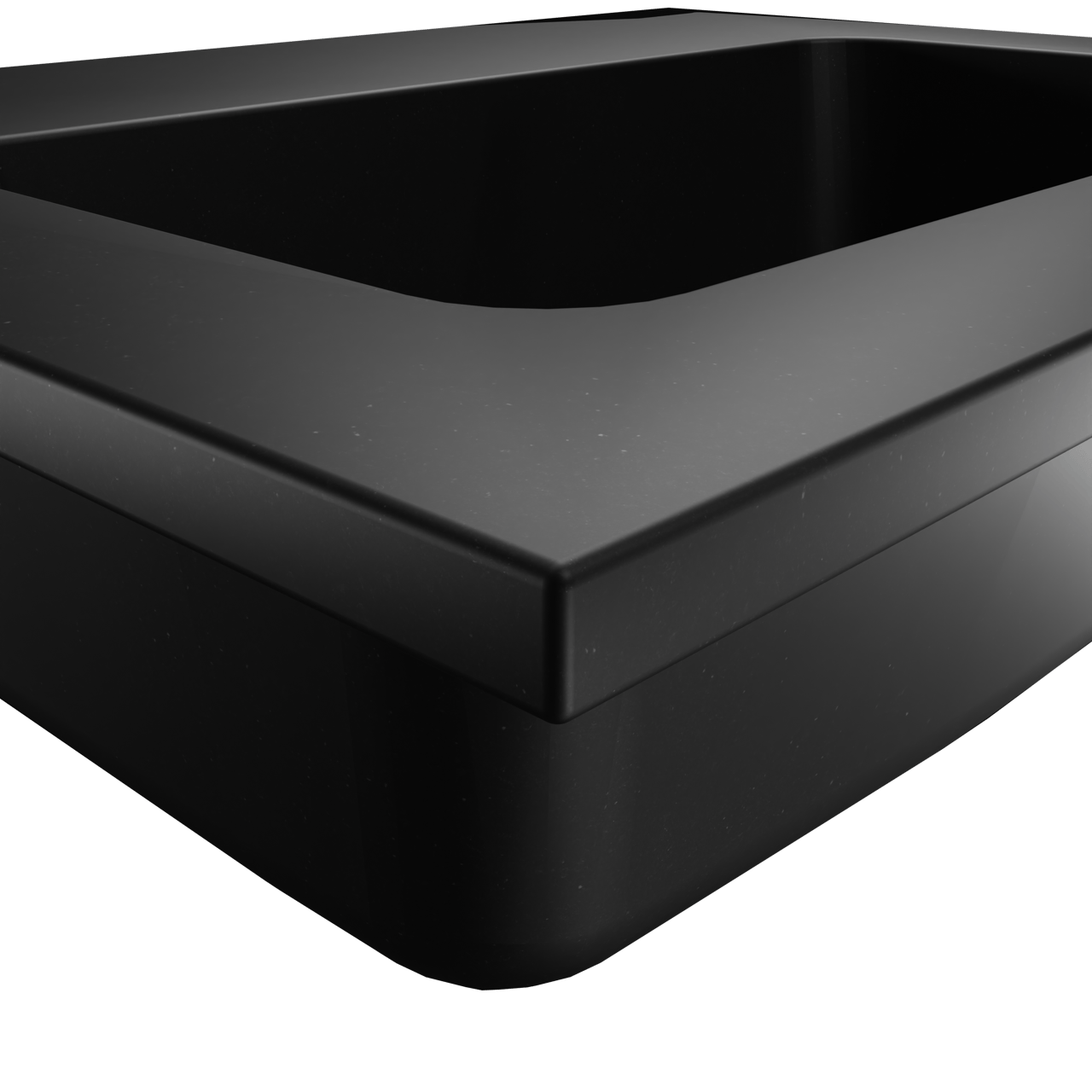 Storke Scuro vasque simple quartz mat 45 x 35 cm