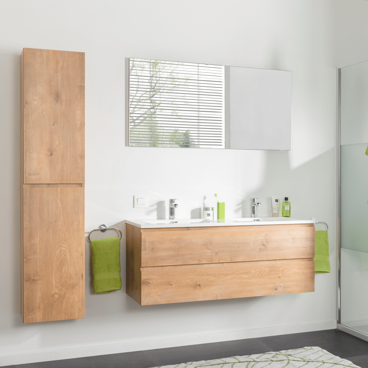 Storke Beta rechthoekig badkamerspiegel 120 x 60 cm