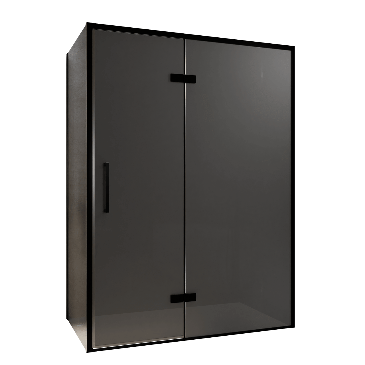 Balmani Senses Design douche en coin avec porte pivotante