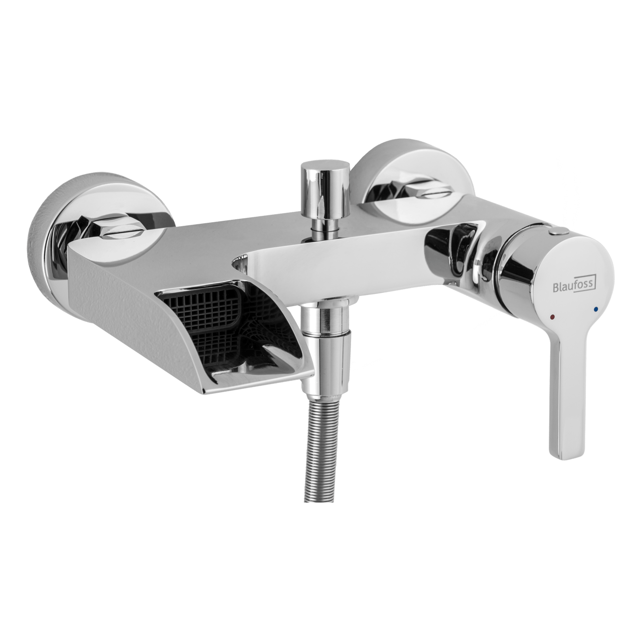 Blaufoss Cascata robinet de bain chrome brillant