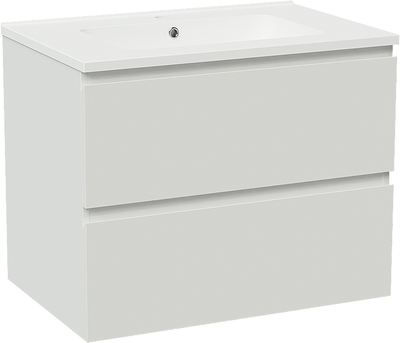 Linie Lado Badmöbel Set mit Vano Waschtisch