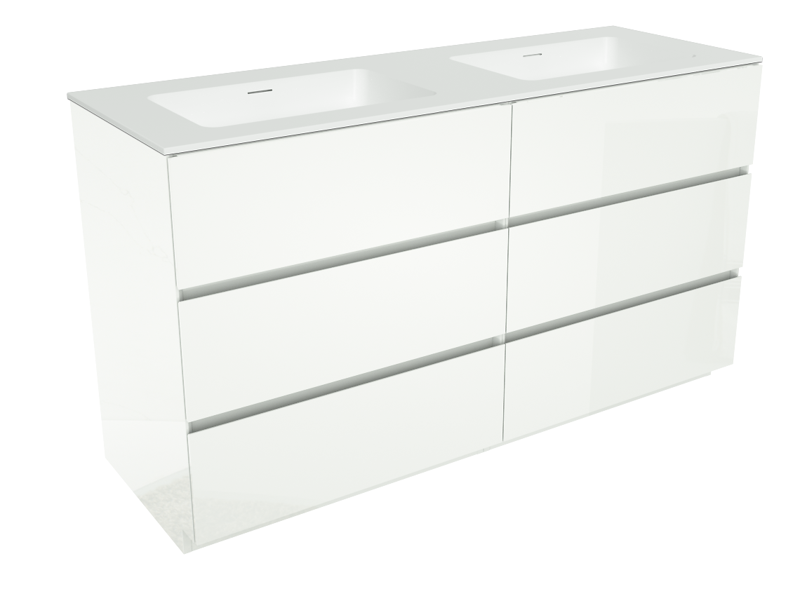 Storke Edge meuble salle de bains avec plan vasque Mata