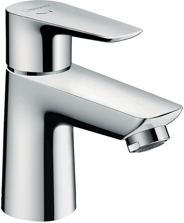 Hansgrohe Talis E80 Niedrige Waschtischarmatur Chrom glänzend
