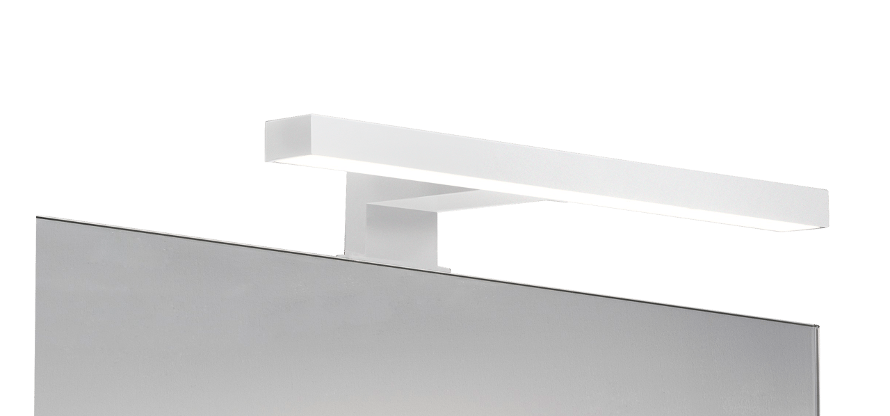 Luca Varess Delos LED Spiegelbeleuchtung: 30 cm, Weiβ