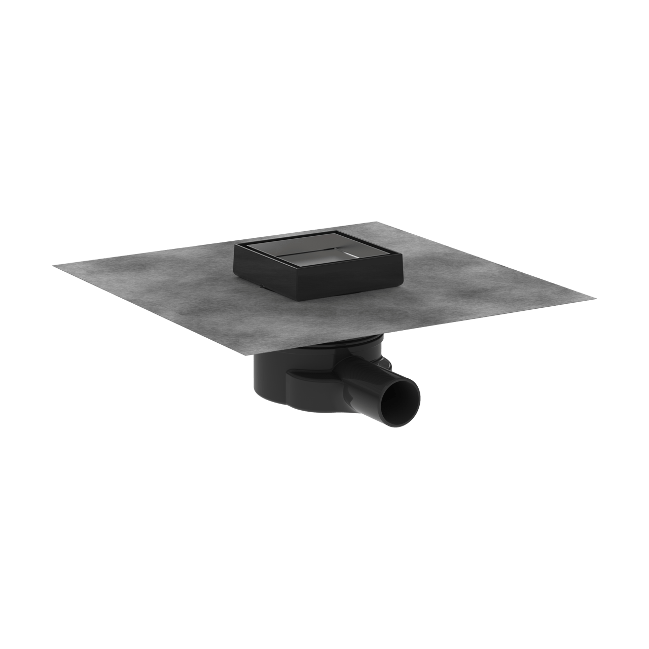 Hansgrohe RainDrain Point siphon de douche 10cm RSV Look