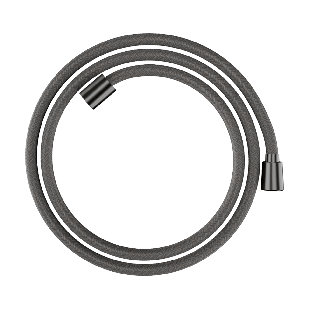 Hansgrohe Designflex Flexible de douche 160 cm textiel Brushed Black Chrome