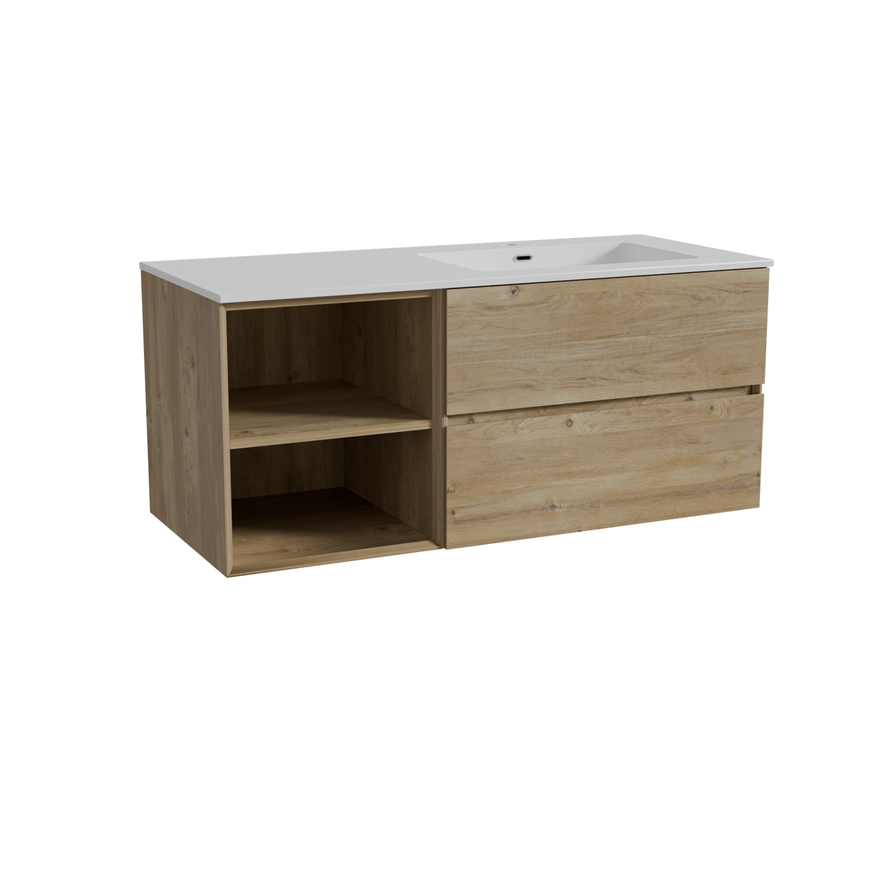 Storke Edge meuble salle de bains avec plan vasque Diva