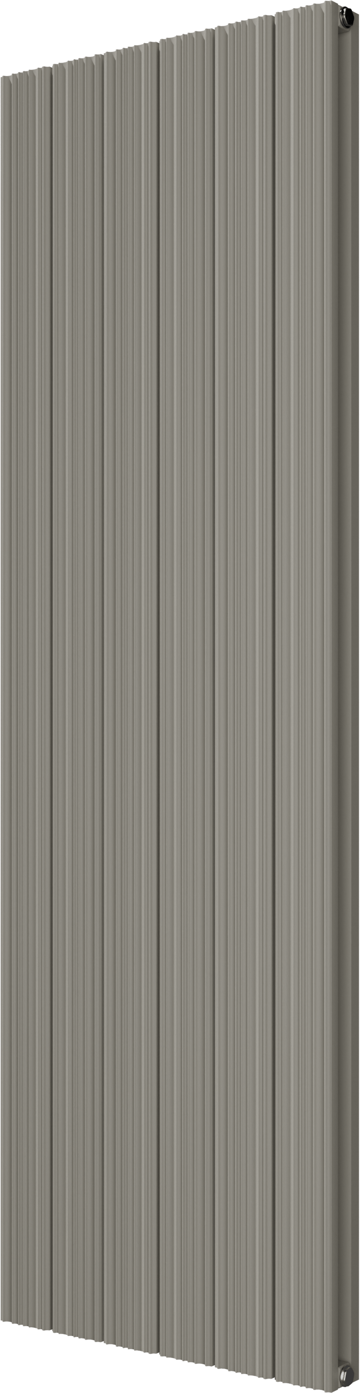 Vipera Mares Doppelhandtuchheizkörper: 56,5 x 180 cm, Zentralheizung, Seidengrau, Seiten- & Mittelanschluss, 2159W