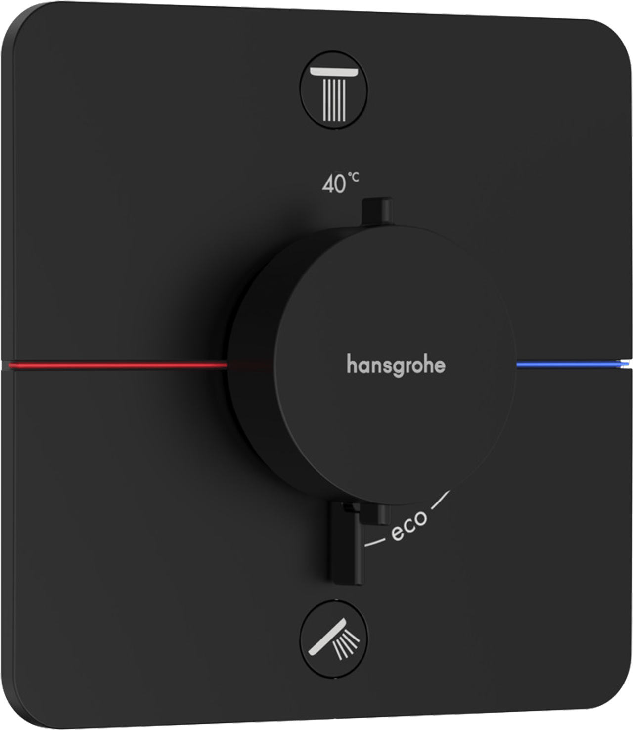 Hansgrohe ShowerSelect Comfort Q thermostat de douche encastré, élément encastré non inclus