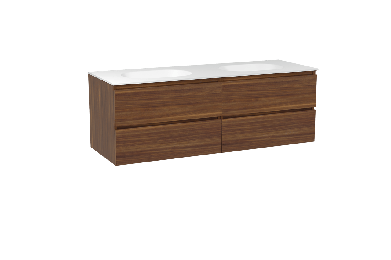 Balmani Lucida badkamermeubel met Tablo Oval Wastafel